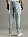 Tommy Hilfiger Heavy-Wash Slim Fit Mid Rise Jeans