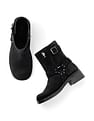 U.S. Polo Assn. Women Sabrina  Leather Engineer Boots