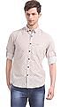 U.S. Polo Assn. Denim Co. Button Down Collar Geometric Print Shirt