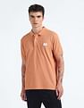 Flying Machine Tonal Logo Cotton Polo Shirt