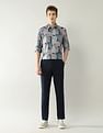 Arrow Newyork Pure Cotton Abstract Printed Shirt