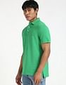 Tommy Hilfiger Solid Slim-Fit Cotton Polo Shirt