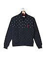 U.S. Polo Assn. Printed Zip Up Sweatshirt