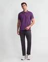 Arrow Sport Striped Collar Polo Shirt