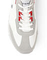 U.S. Polo Assn. Men Hutton Off White Retro Joggers Sneakers