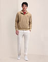 U.S. Polo Assn. Textured High Neck Regular Sweatshirt