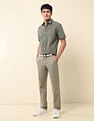 U.S. Polo Assn. Textured Pure Cotton Shirt