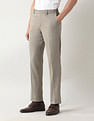 Arrow Regular Fit Textured Trousers