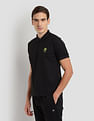 U.S. Polo Assn. Polyester Zipper Sport Polo Shirt