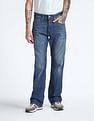 Flying Machine Stone Wash Bootcut Jeans