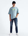 Flying Machine Slash Slim Tapered Stone Wash Jeans