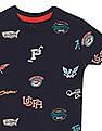 U.S. Polo Assn. Kids Boys Crew Neck Printed T-Shirt