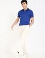Tommy Hilfiger Solid Regular-Fit Cotton Polo Shirt