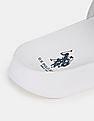 U.S. Polo Assn. Men Brand Print Non-Skid Lightweight Wode Slides