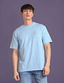 Flying Machine Silicone Logo Print Oversized T-Shirt