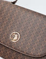 U.S. Polo Assn. Women Chain Strap Printed Sling Bag