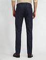 Arrow Newyork Slim Fit Solid Trousers