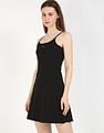 Tommy Hilfiger Cotton Straps Neck Slip Dress