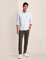 U.S. Polo Assn. Vertical Striped Oxford Shirt