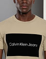 Calvin Klein Institutional Flock Print T-Shirt