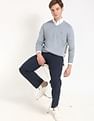 Tommy Hilfiger Solid Regular-Fit Cotton Sweater