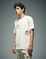 Flying Machine Graphic Oversized T-Shirt