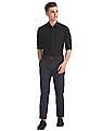 U.S. Polo Assn. Slim Fit Check Trousers