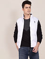 U.S. Polo Assn. Sleeveless Colour Block Jacket