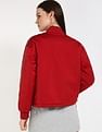 Tommy Hilfiger Regular-Fit Polyester Baseball Collar Bomber Jacket