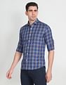 Arrow Sports Tartan Check Casual Shirt
