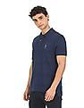 U.S. Polo Assn. Denim Co. Ribbed Collar Check Polo Shirt