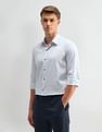 Arrow Newyork Manhattan Slim Fit Pinstriped Shirt
