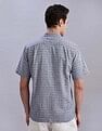 Tommy Hilfiger Textured Regular Fit Plain Woven Shirt