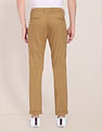 U.S. Polo Assn. Austin Trim Fit Solid Casual Trousers
