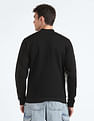 Flying Machine Heathered Panelled Sweatshirt
