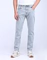 Flying Machine Slash Slim Tapered Bleached Jeans