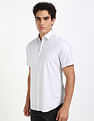 Calvin Klein Jeans Striped Slim-Fit Poplin Woven Shirt