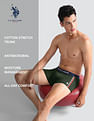U.S. Polo Assn. Solid Super Soft ET001 Trunks - Pack Of 1