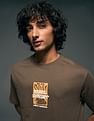 Flying Machine Street Vibe Graphic Printed Relaxed Fit T-shirt