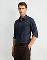 Arrow Manhattan Slim Fit Floral Pattern Shirt