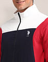 U.S. Polo Assn. Colour Blocked Regular Fit Jacket