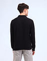 Flying Machine Solid Relaxed Fit Polo Shirt