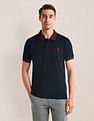 U.S. Polo Assn. Solid Slim Fit Polo Shirt