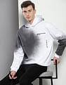 Calvin Klein Abstract Print Hooded Sweatshirt