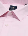 Arrow Manhattan Slim Fit Vertical Striped Shirt