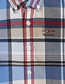 Tommy Hilfiger Kids Boys Checked Regular-Fit Cotton Shirt