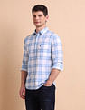 U.S. Polo Assn. Tailored Fit Grid Tattersall Checked Shirt