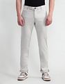 Arrow Sports Slim Fit Twill Trousers