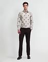 Arrow Brooklyn Fit All-over Print Shirt