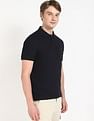 Tommy Hilfiger Solid Regular-Fit Cotton Polo Shirt